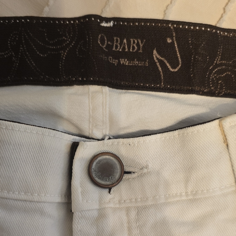 Wrangler Womens Ultimate Riding Q-Baby White Bootcut Jeans, WRQ20WS, 9/10 X 32 - Picture 2 of 10